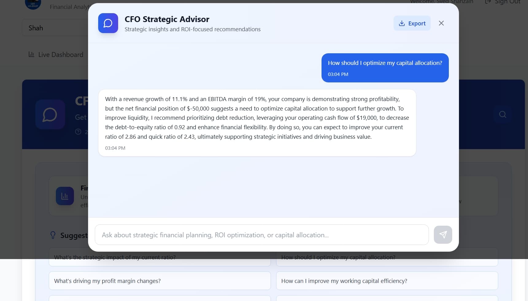 CEO Co-Pilot screenshot 3